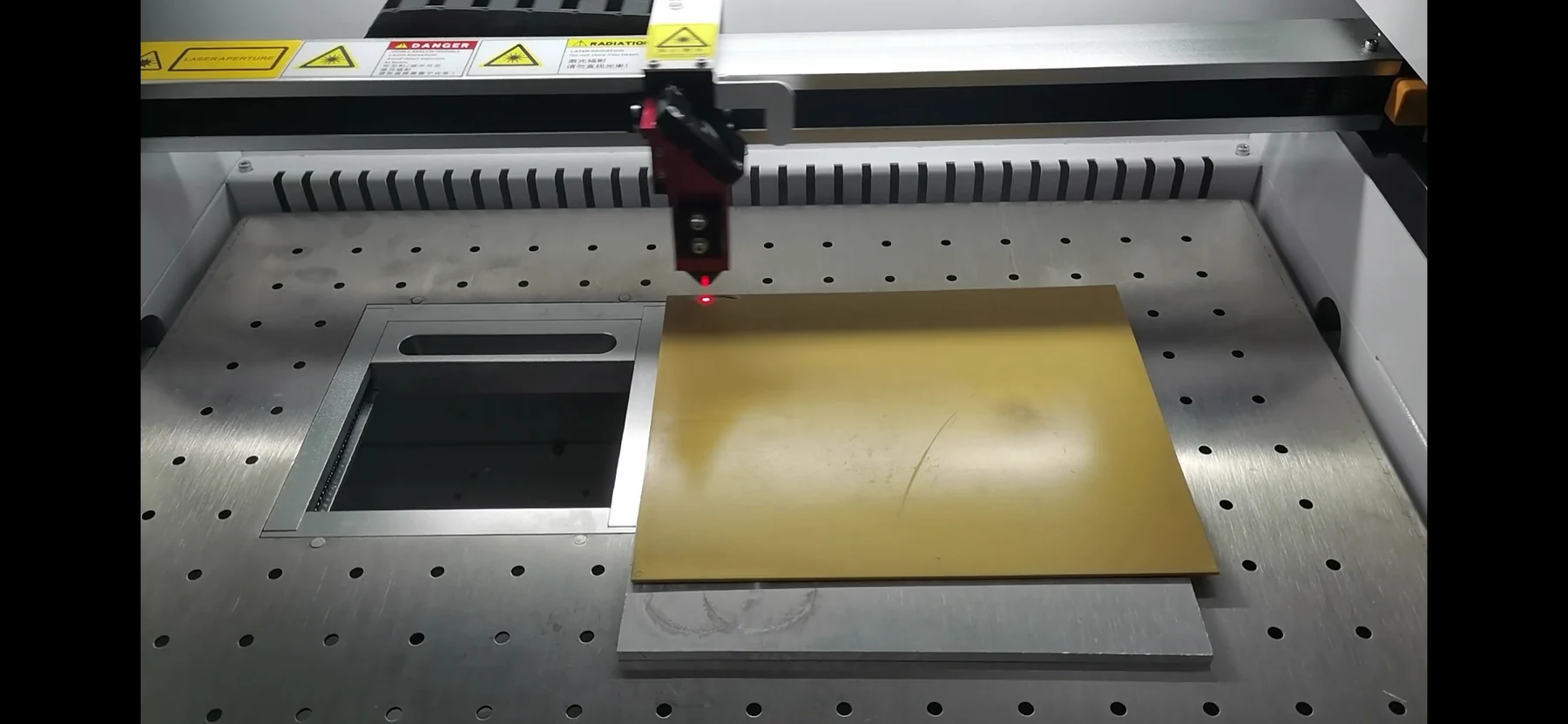 DF60D CO2 laser processing POM embosser die material